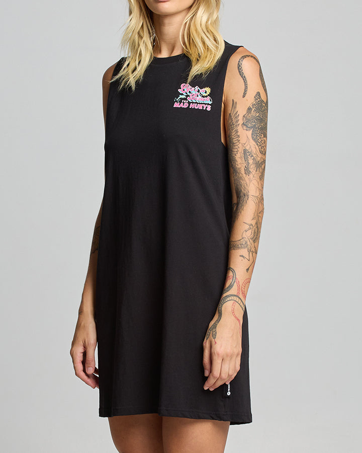 The Mad Hueys LIFES A BEACH | WOMENS MUSCLE DRESS