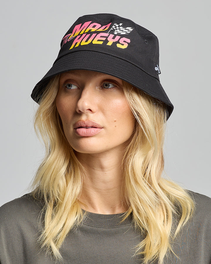 The Mad Hueys SEE YOU ON THE TRACK | WOMENS BUCKET HAT