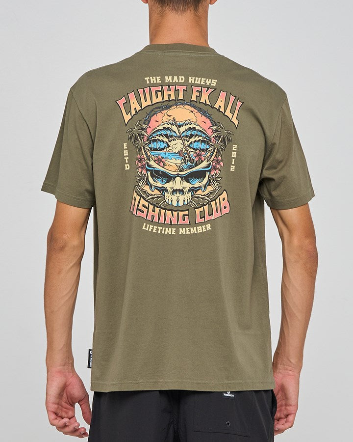 The Mad Hueys CAUGHT FK ALL SKULL | SS TEE