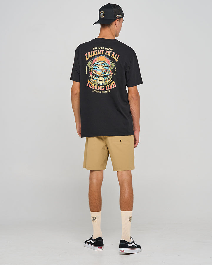The Mad Hueys CAUGHT FK ALL SKULL | SS TEE