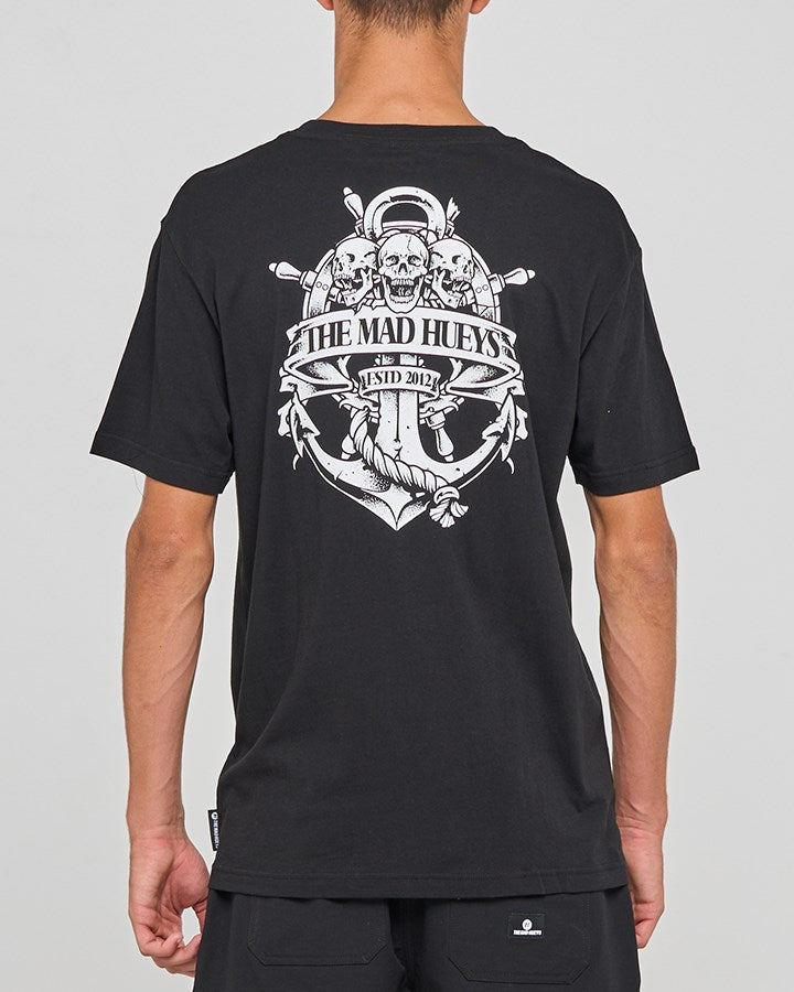 The Mad Hueys TRIPLE ANCHOR | SS TEE