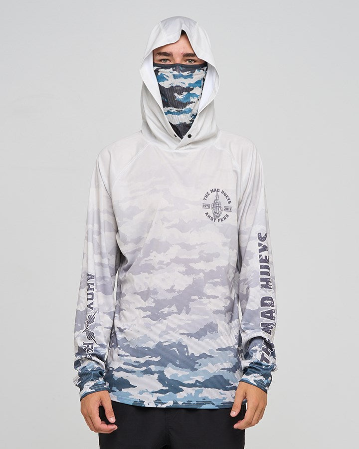 The Mad Hueys FKRS AHOY | HOODED UPF 50+ FISHING JERSEY