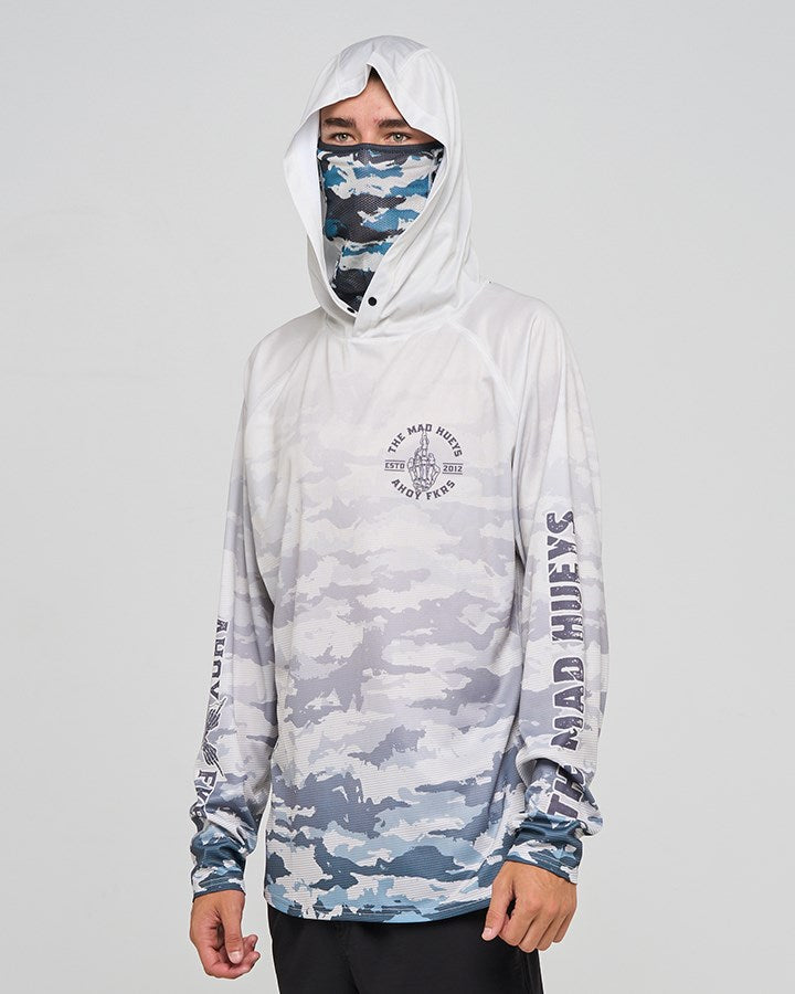 The Mad Hueys FKRS AHOY | HOODED UPF 50+ FISHING JERSEY