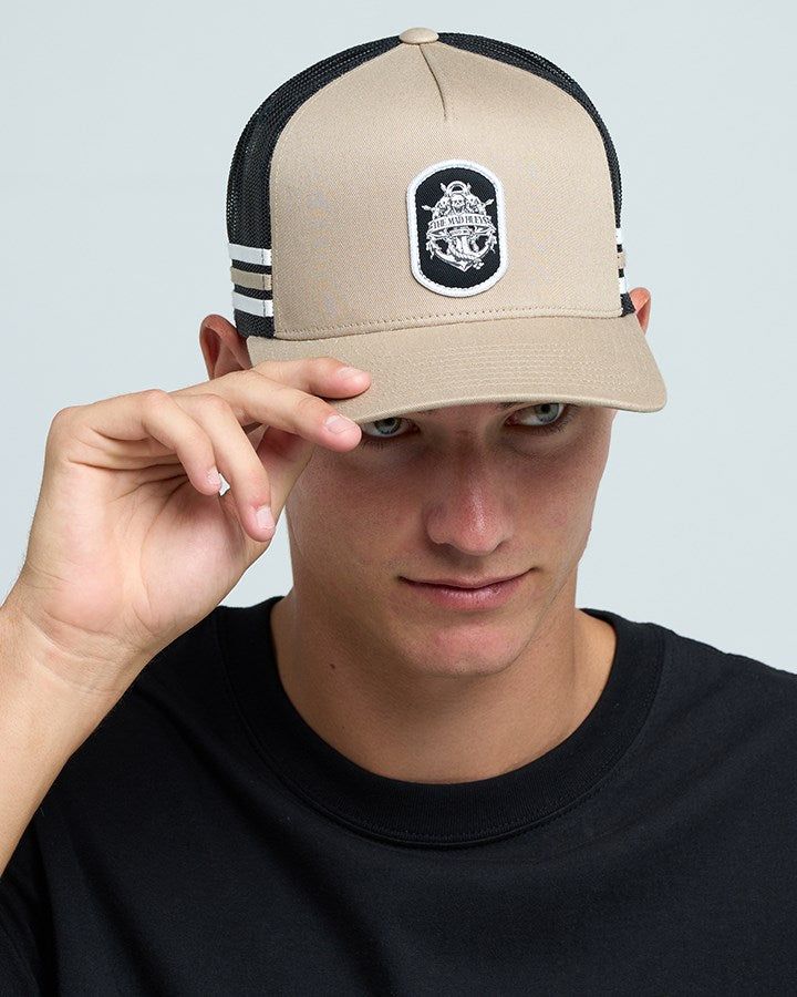 The Mad Hueys TRIPLE ANCHOR | TWILL TRUCKER