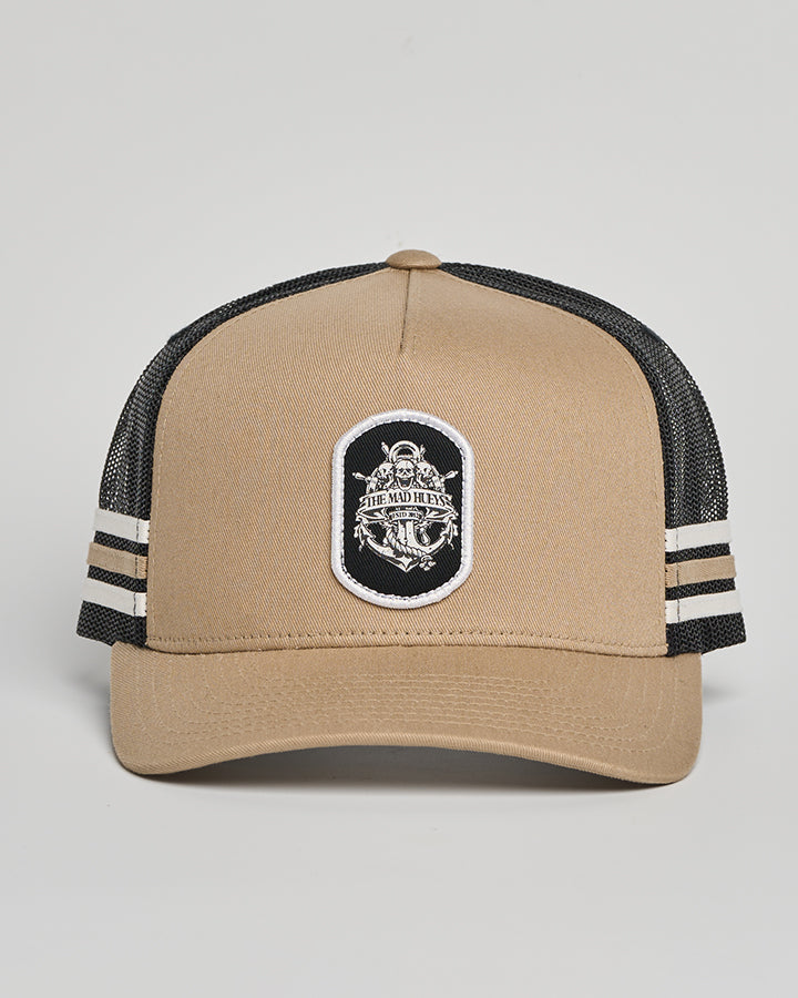 The Mad Hueys TRIPLE ANCHOR | TWILL TRUCKER