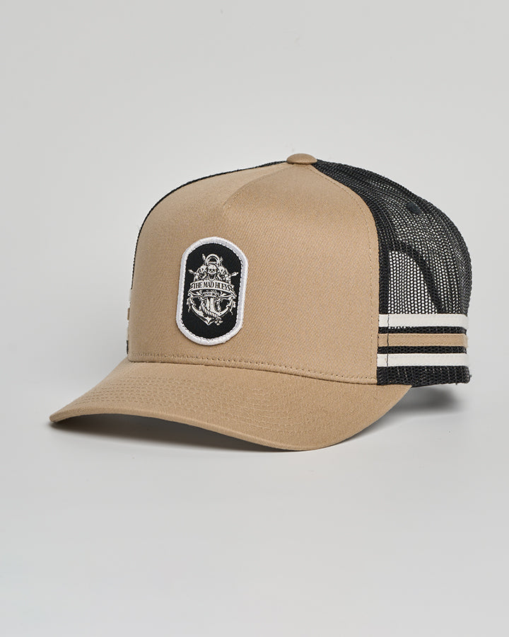 The Mad Hueys TRIPLE ANCHOR | TWILL TRUCKER