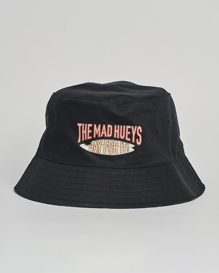 The Mad Hueys DAY FOR IT FROGGIES | REVERSIBLE BUCKET HAT