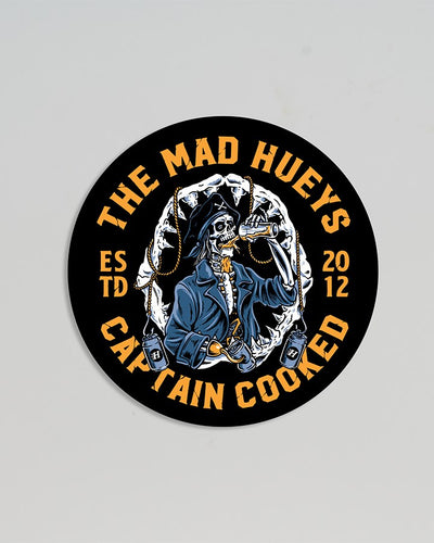 The Mad Hueys CAPTAIN COOKED JAWS | STICKER