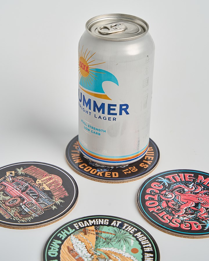 HUEYS SUMMER | DRINKING COASTERS