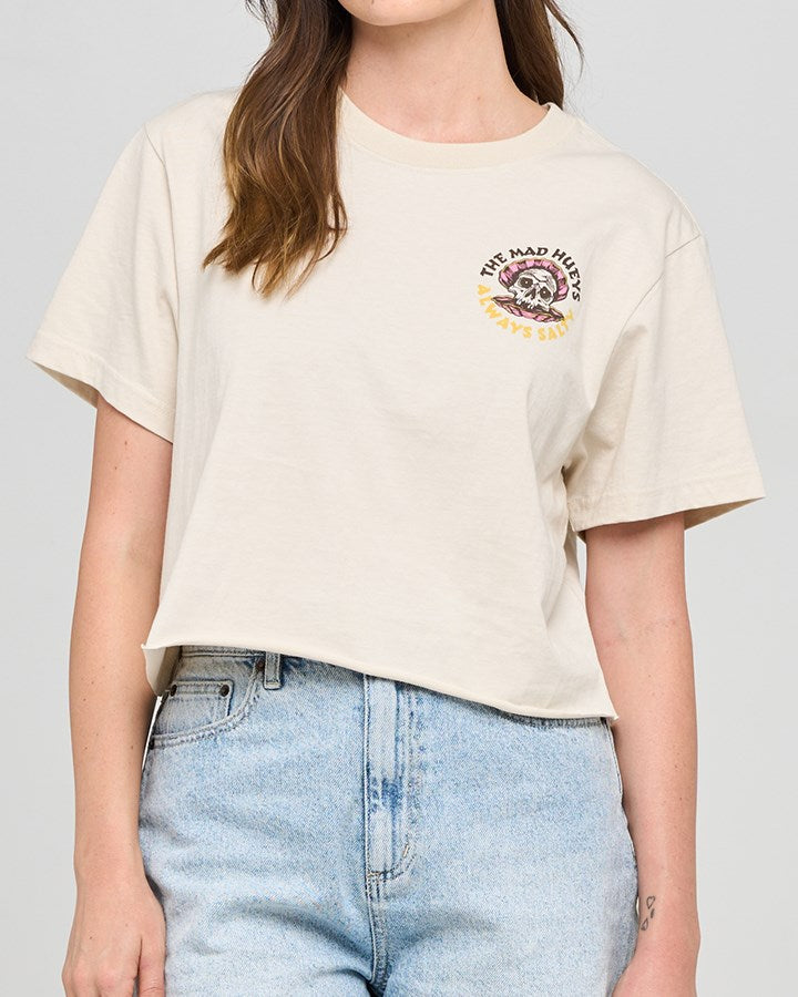 The Mad Hueys ALWAYS SALTY | WOMENS CROP TEE