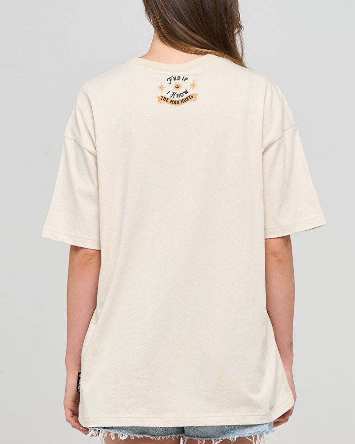 The Mad Hueys FKD IF I KNOW | WOMENS OVERSIZED TEE