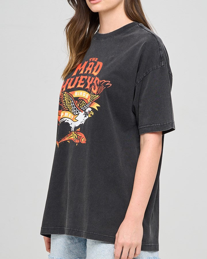 The Mad Hueys BIRDS OF PREY | WOMENS OVERSIZED TEE
