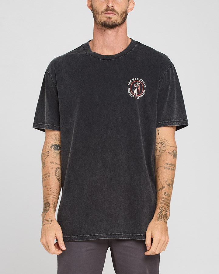 The Mad Hueys Skewered Shark Tee