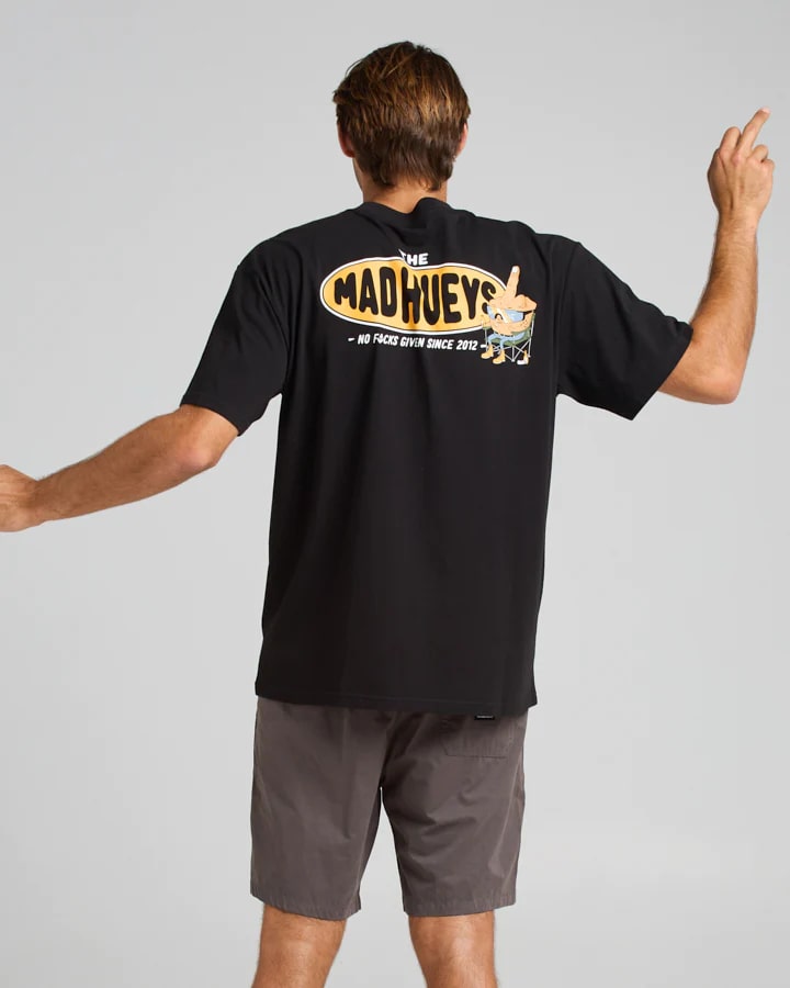 The Mad Hueys Bogan Middle Finger Oversized Tee
