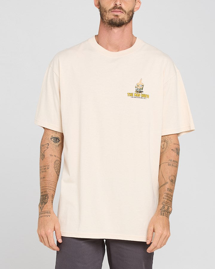 The Mad Hueys Bogan Middle Finger Oversized Tee