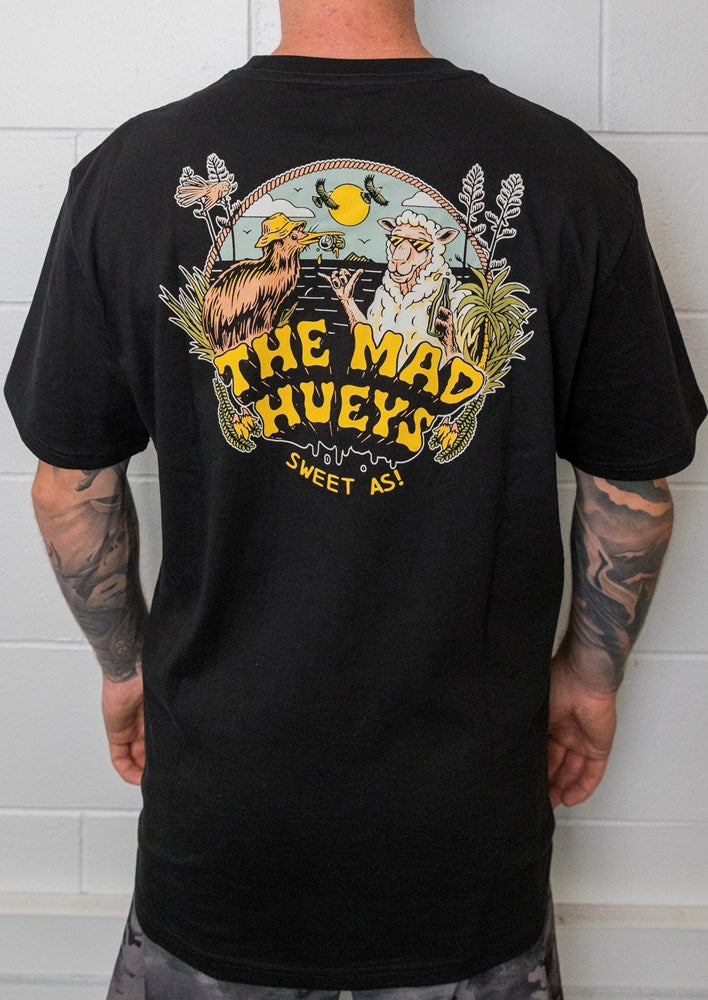 The Mad Hueys Sweet As NZ Tee