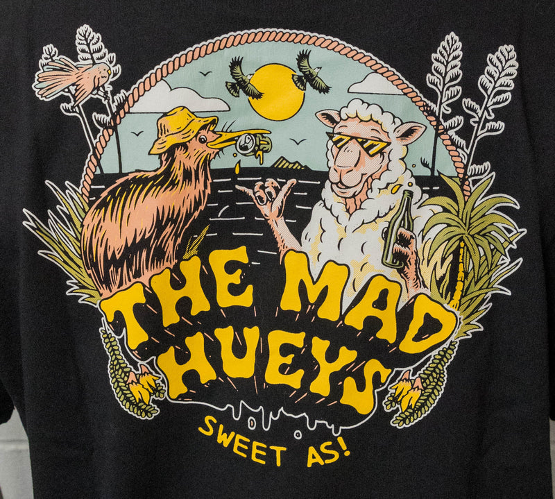 The Mad Hueys Sweet As NZ Tee