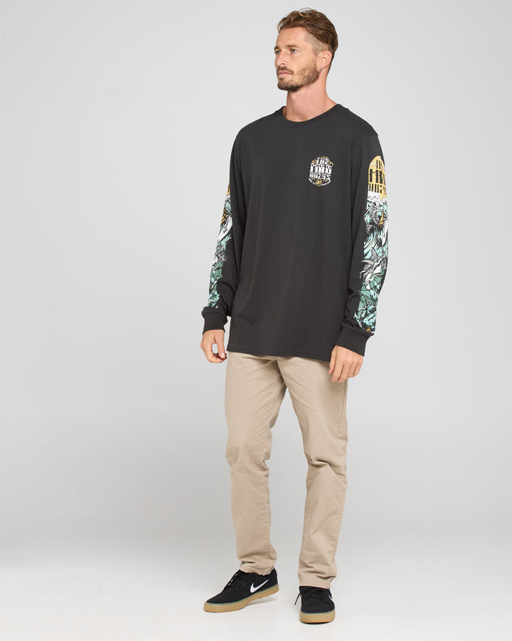 The Mad Hueys Shred Til Youre Dead Longsleeve Tee