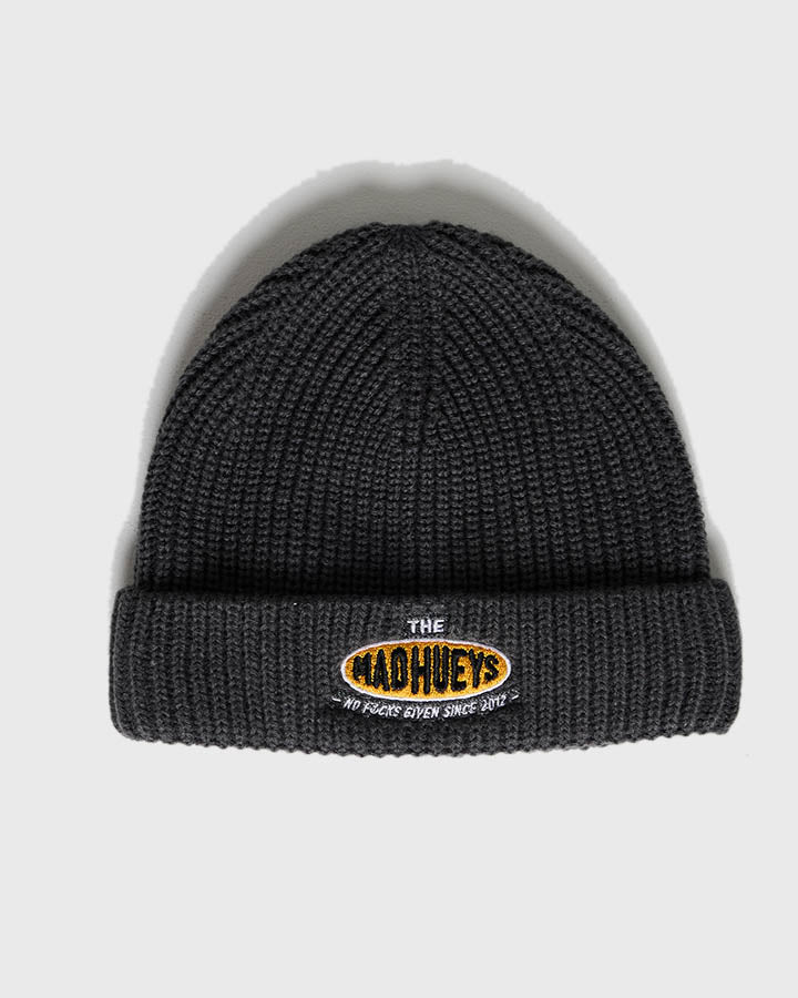 The Mad Hueys Bogan Middle Finger Wharfie Beanie