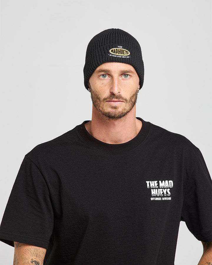 The Mad Hueys Bogan Middle Finger Wharfie Beanie
