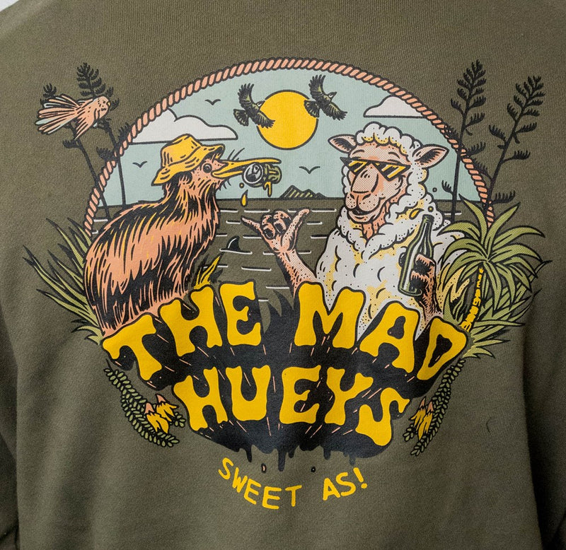 The Mad Hueys Sweet As NZ Pullover