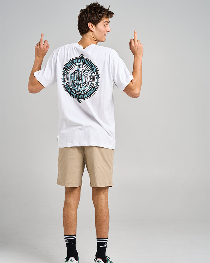 The Mad Hueys FK OFF FISH ON | SS TEE