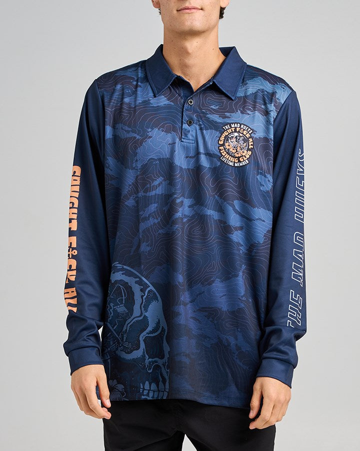 The Mad Hueys TROPIC CAUGHT FK ALL | UPF 50+ FISHING JERSEY