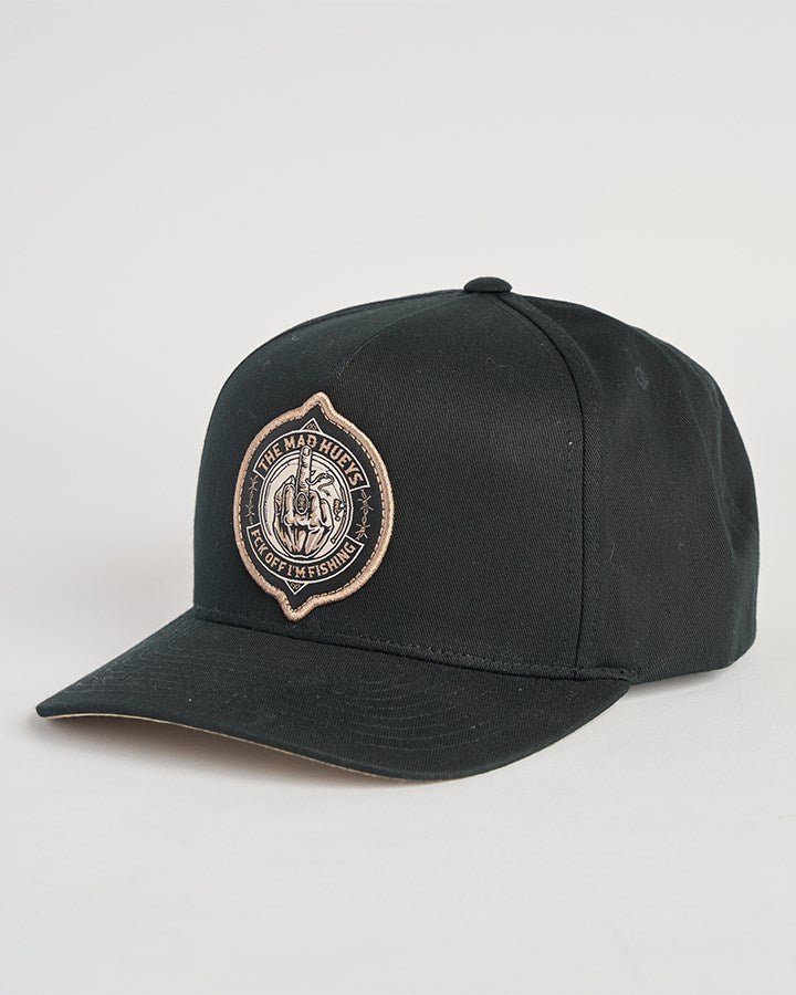 The Mad Hueys FK OFF FISH ON | TWILL SNAPBACK