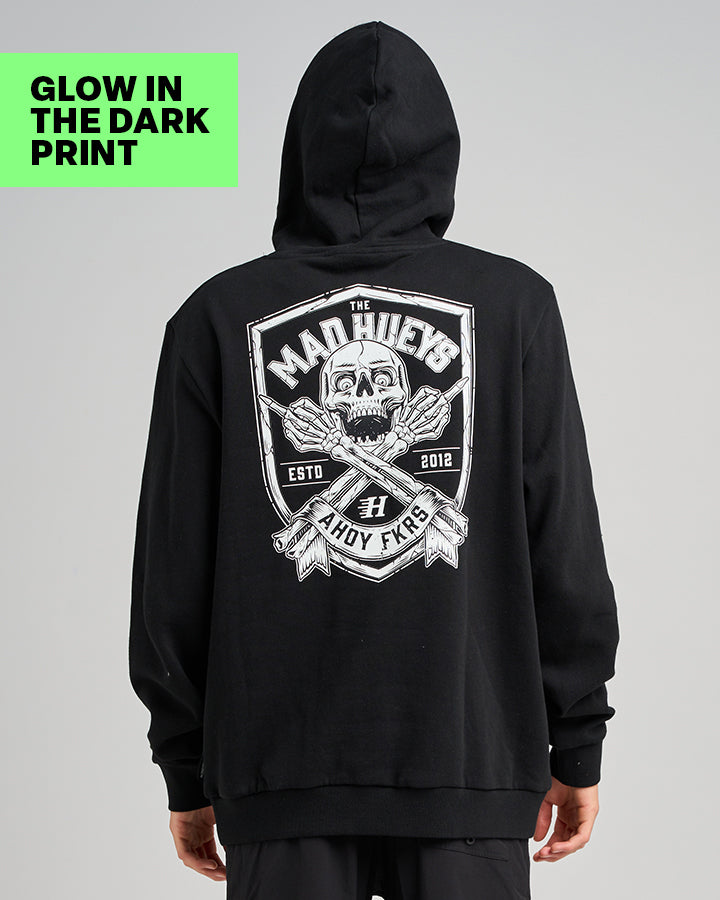 The Mad Hueys AHOY FKRS SHIELD | HOODED PULLOVER