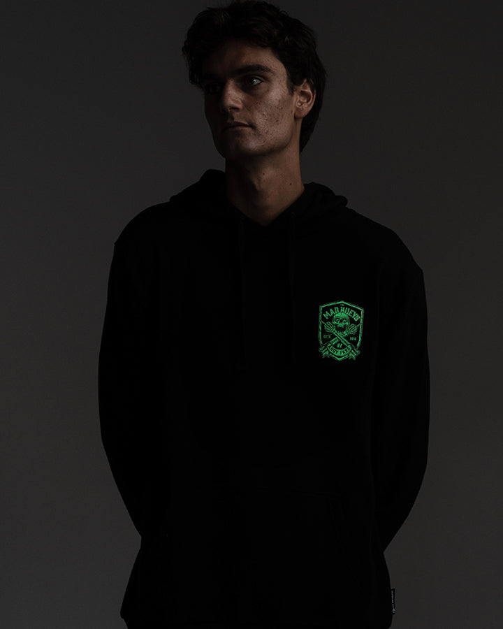 The Mad Hueys AHOY FKRS SHIELD | HOODED PULLOVER