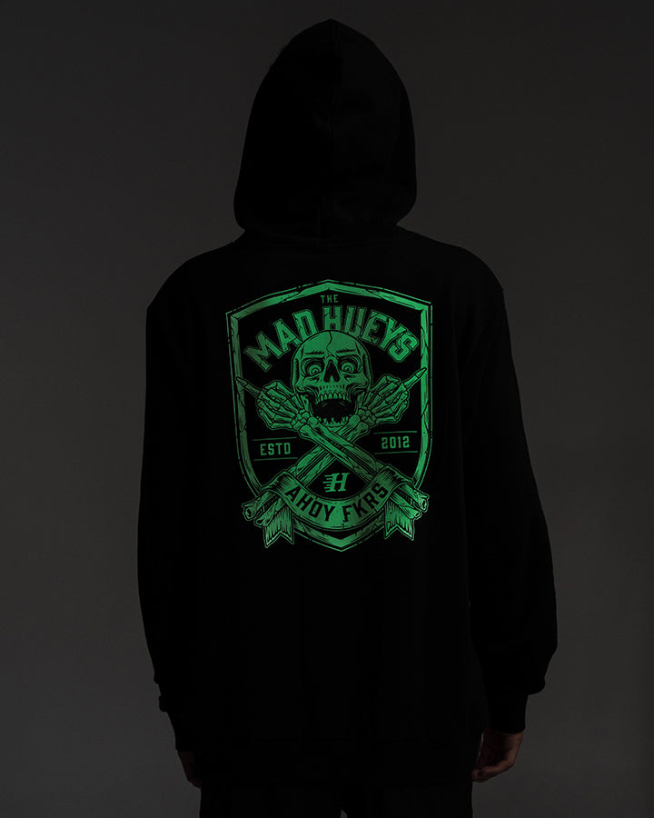 The Mad Hueys AHOY FKRS SHIELD | HOODED PULLOVER
