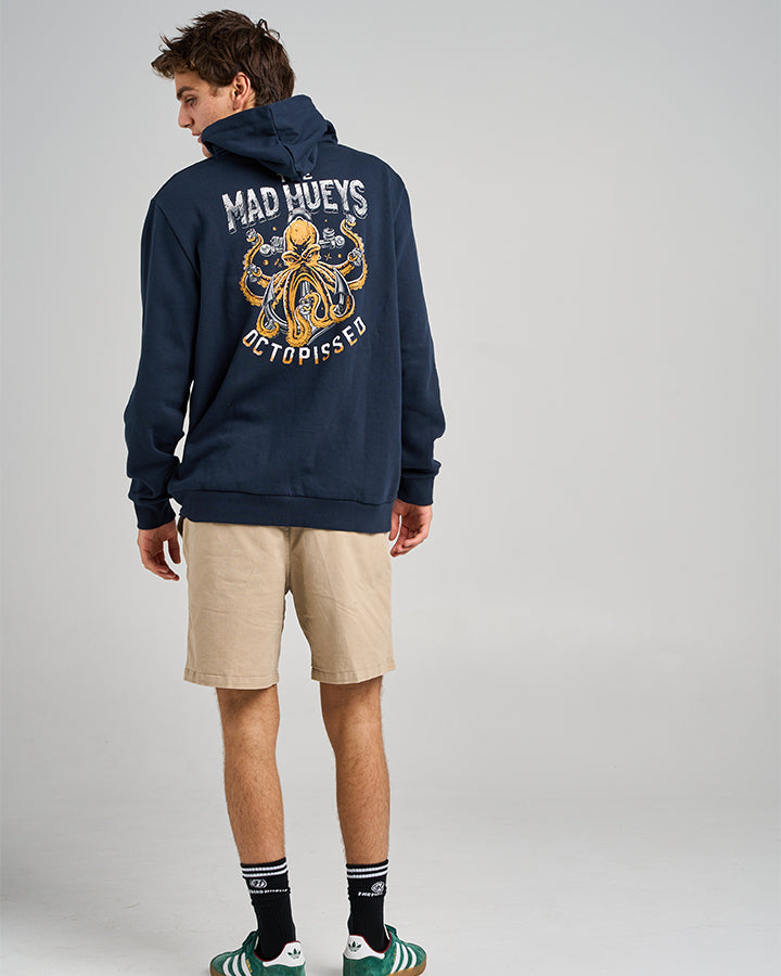 The Mad Hueys ANCHOR OCTOPISSED | HOODED PULLOVER