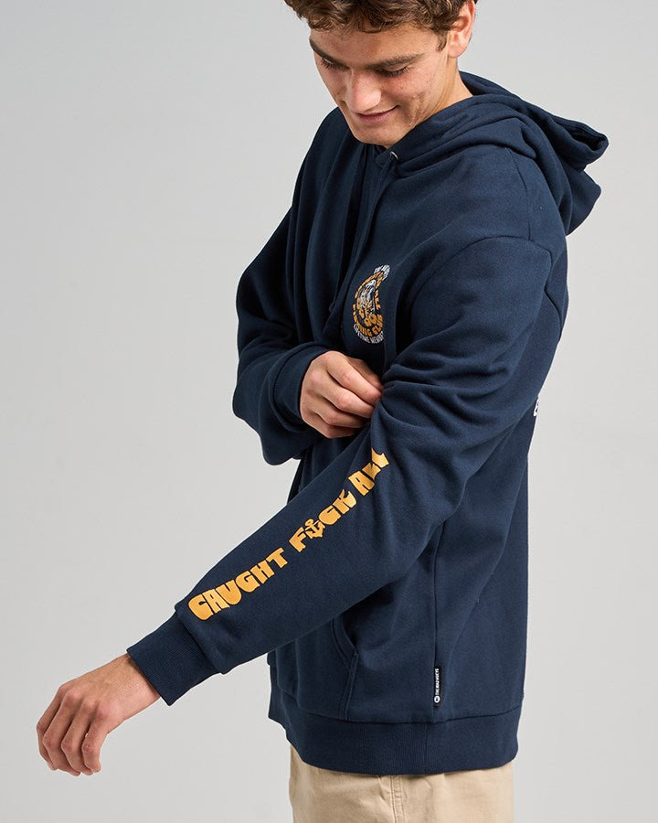 The Mad Hueys TROPIC CAUGHT FK ALL | FISHING HOODED PULLOVER
