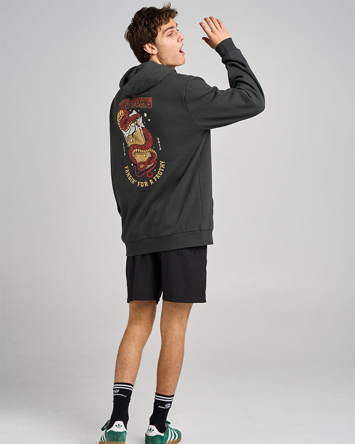 The Mad Hueys FANGIN | HOODED PULLOVER