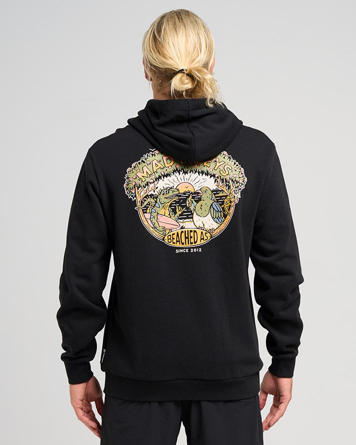 The Mad Hueys BEACHED AS NZ | HOODED PULLOVER