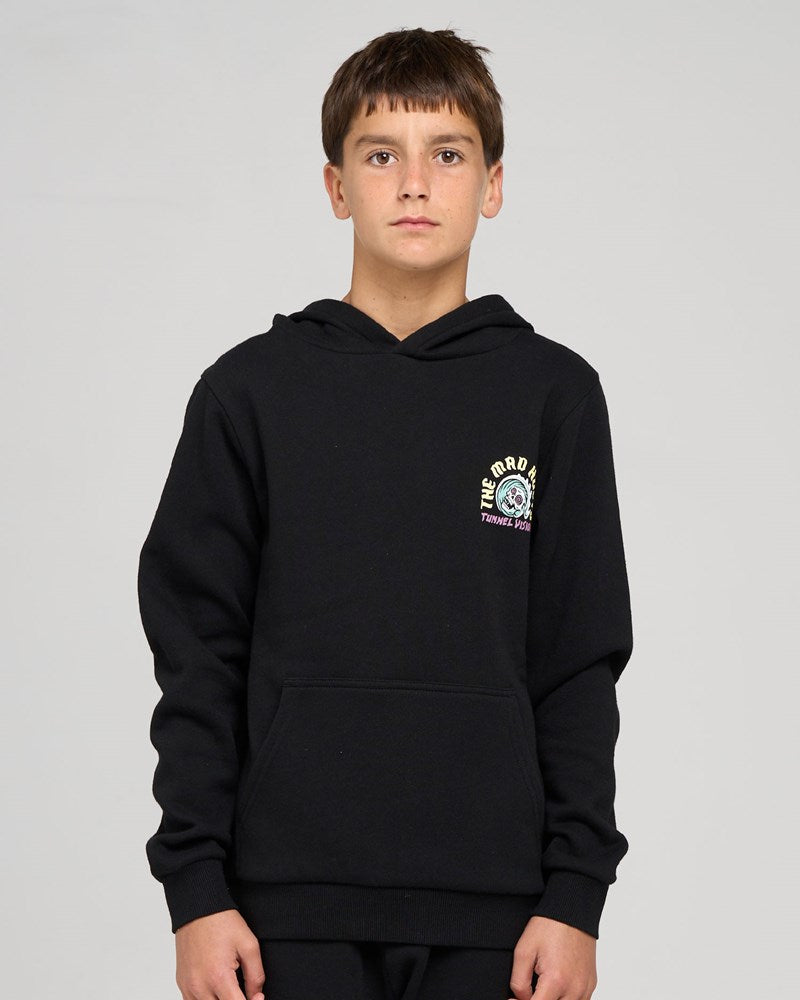 THE MAD HUEYS TUNNEL VISION | YOUTH HOODED PULLOVER