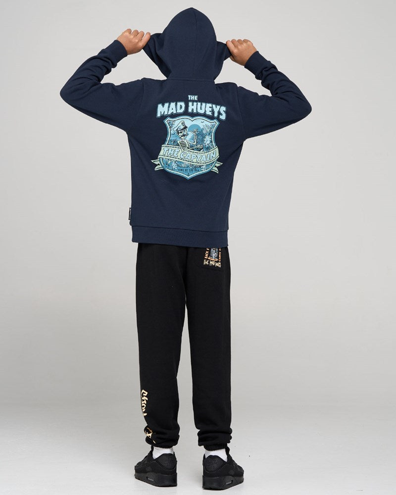 THE MAD HUEYS CAPTAIN TWO FACED | YOUTH HOODED PULLOVER