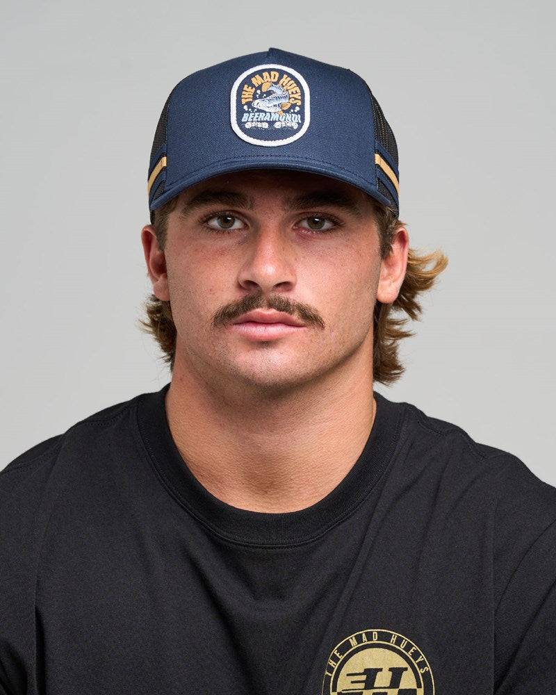 THE MAD HUEYS BEERAMUNDI | TWILL TRUCKER