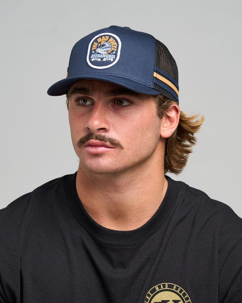 THE MAD HUEYS BEERAMUNDI | TWILL TRUCKER
