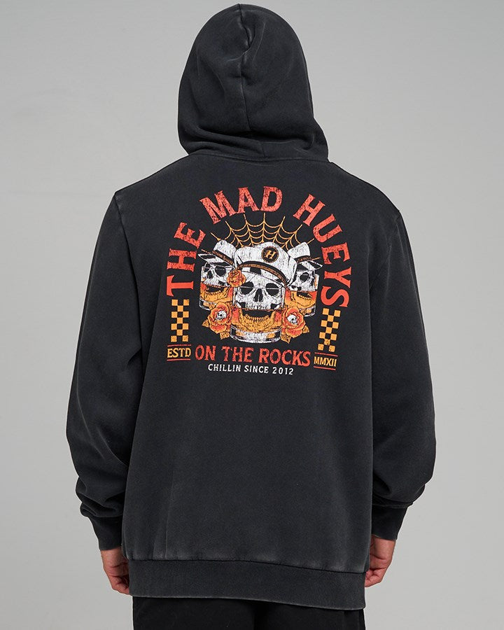 THE MAD HUEYS TRIPLE ON THE ROCKS | HOODED PULLOVER