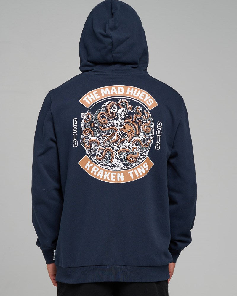 THE MAD HUEYS TINS KRAKEN | HOODED PULLOVER