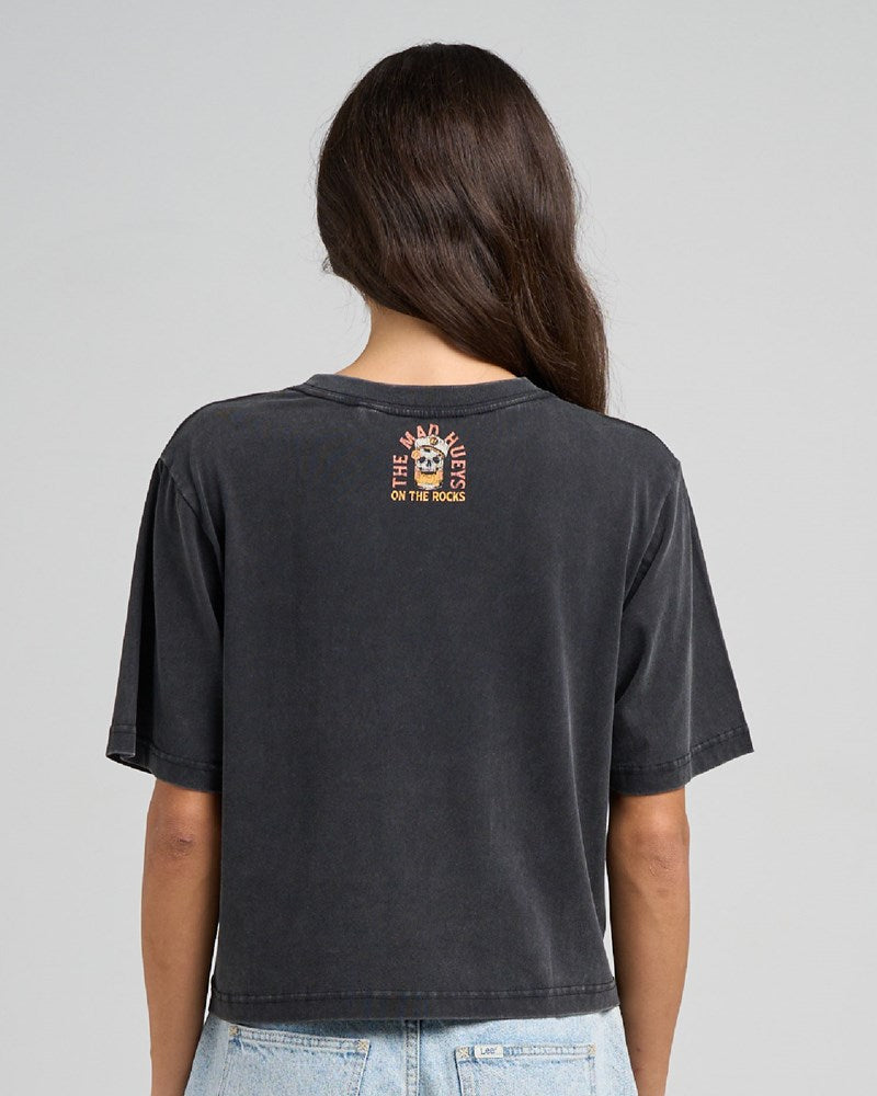 THE MAD HUEYS TRIPLE ON THE ROCKS | WOMENS BOXY TEE