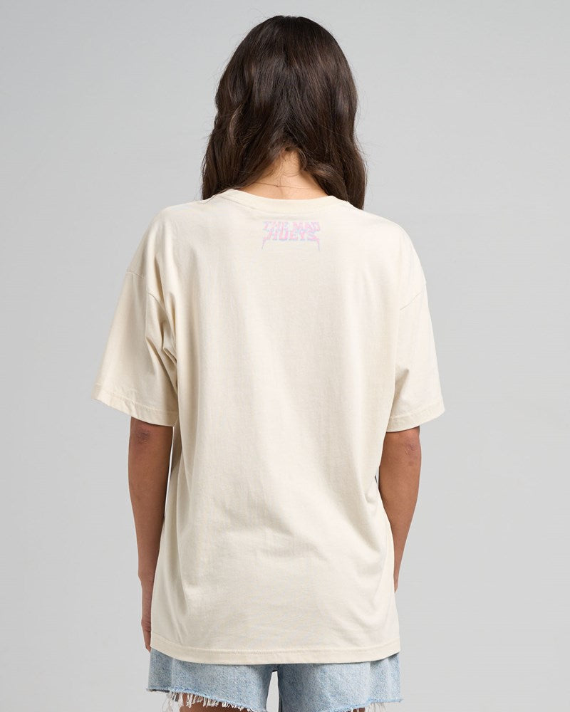 THE MAD HUEYS BORN TO HUEYS | WOMENS OVERSIZED TEE