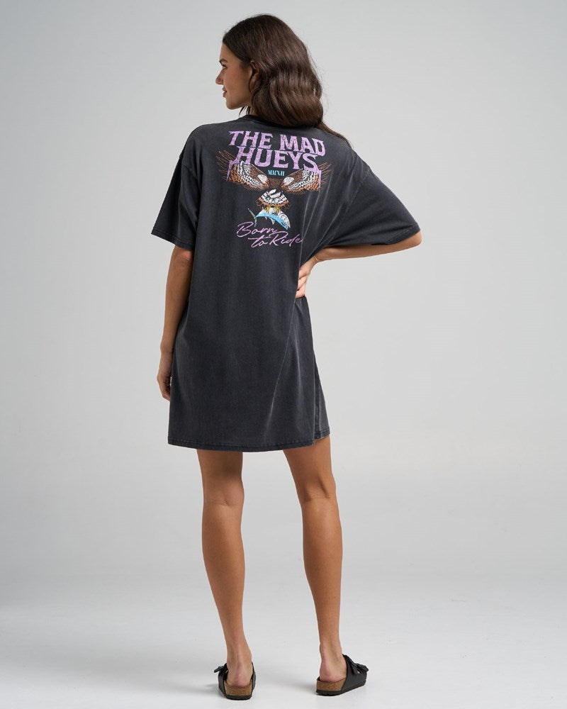 THE MAD HUEYS BORN TO HUEYS | WOMENS TEE DRESS