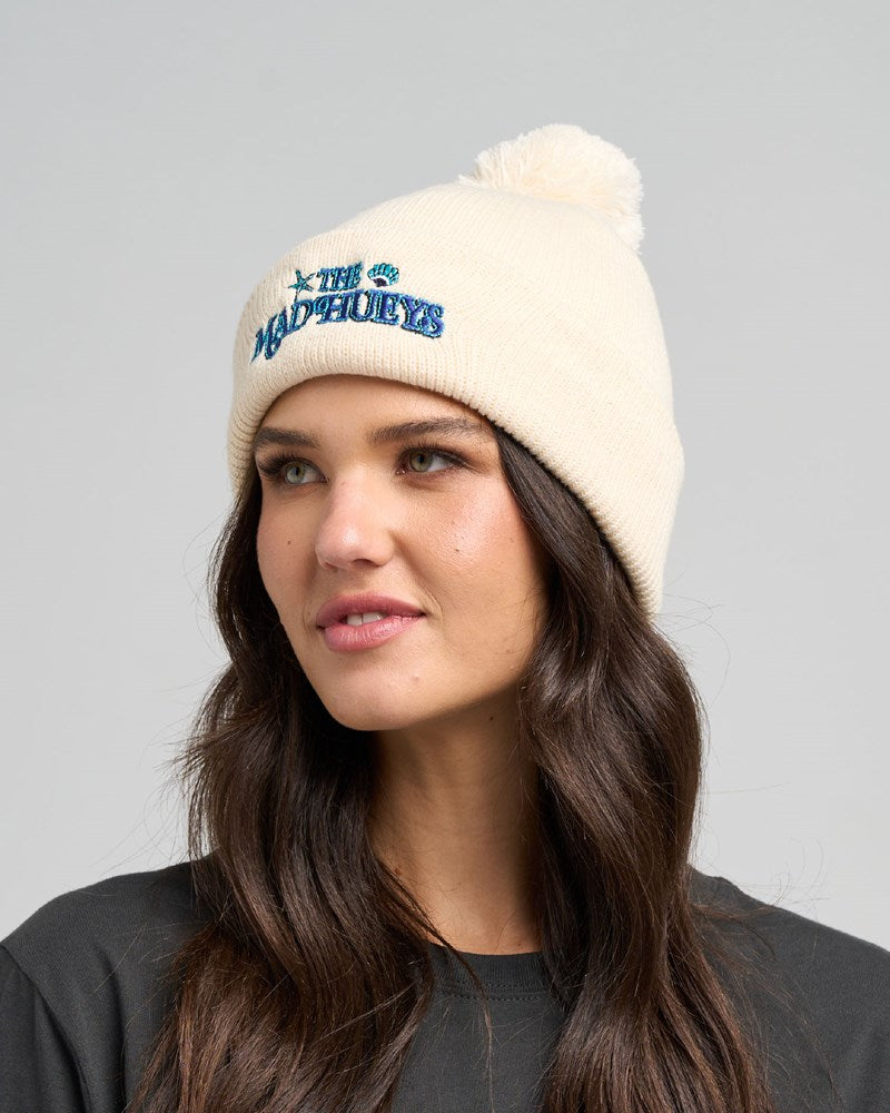 THE MAD HUEYS MERMAIDS DRINK FREE | WOMENS RELAXED BEANIE