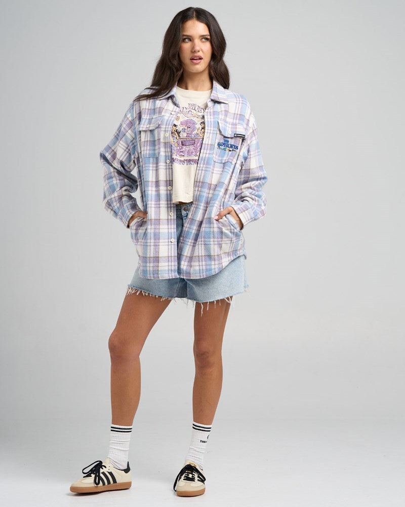 THE MAD HUEYS MERMAIDS DRINK FREE | WOMENS SHACKET