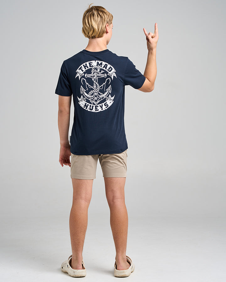 The Mad Hueys DROP ANCHOR | YOUTH SS TEE