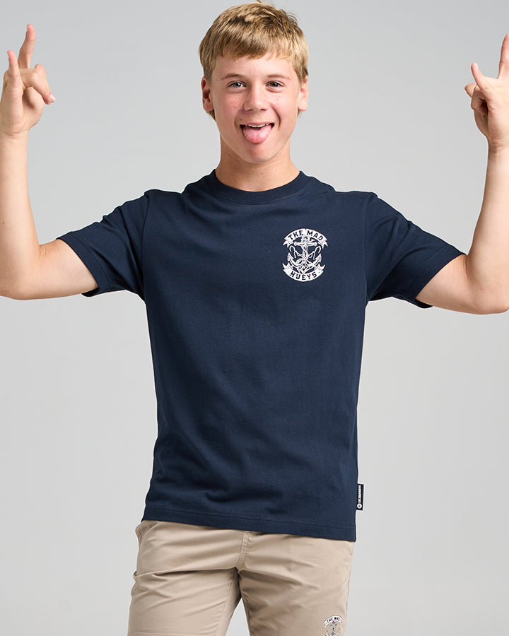 The Mad Hueys DROP ANCHOR | YOUTH SS TEE