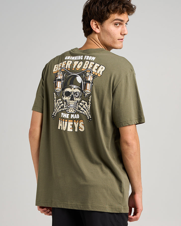 The Mad Hueys BEER TO BEER | SS TEE
