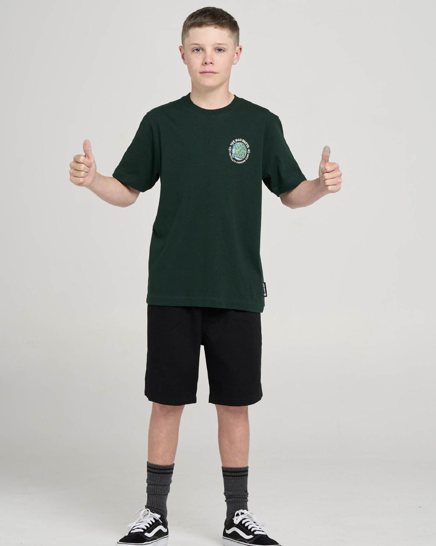 THE MAD HUEYS OUTCASTS | YOUTH SS TEE